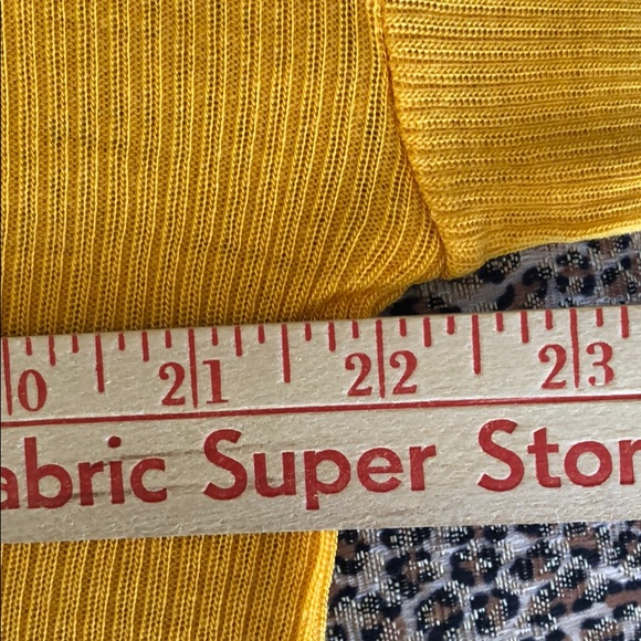 ochre turtleneck lightweight knit - Picture 8 of 13